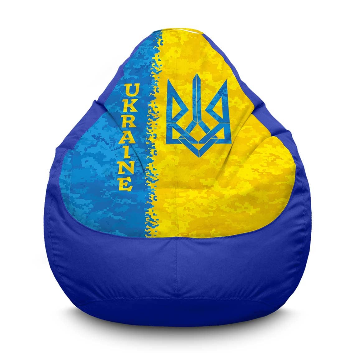 Крісло мішок Україна. Піксель. Оксфорд