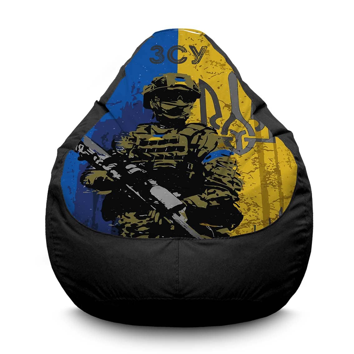 Крісло мішок Воїн ЗСУ. Оксфорд