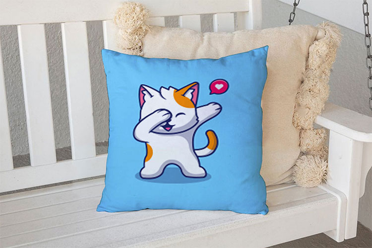 Декоративна подушка «Cute Cat Dub»