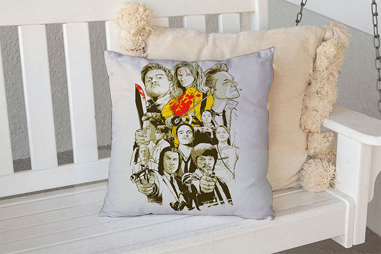 Декоративна подушка «Кримінальне чтиво»