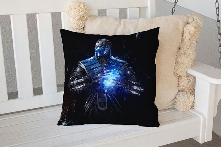 Декоративна подушка «Mortal Kombat. Sub-Zero» купити в Києві та Україні ...