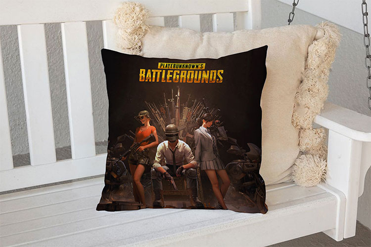 Декоративна подушка «PUBG. Throne»