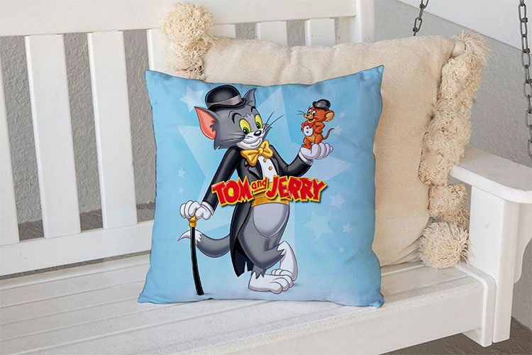 Декоративна подушка «Том і Джеррі»