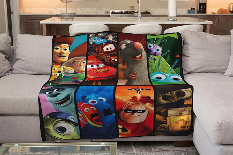 Плед «Герої мультфільмів»