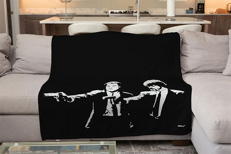 Плед «Кримінальне чтиво1»