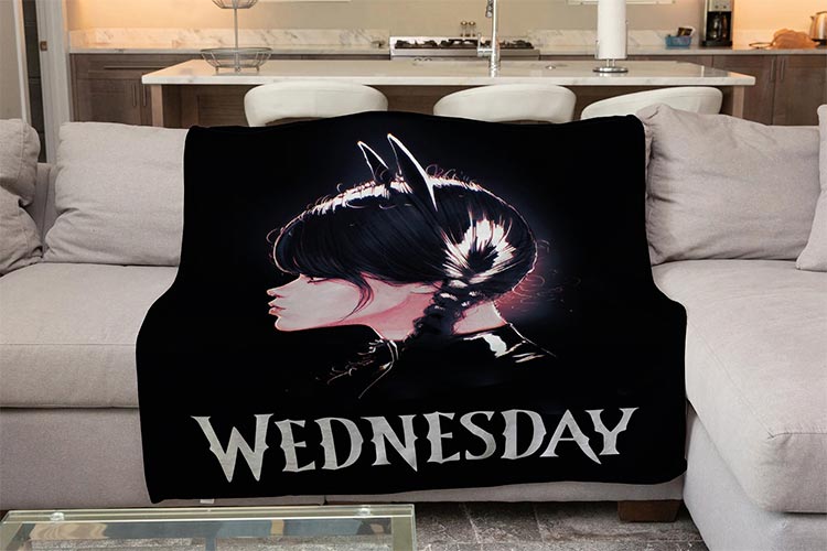 Плед «Wednesday. Cat»