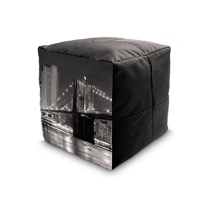 Пуф кубик «Нью-Йорк Бруклінський міст»