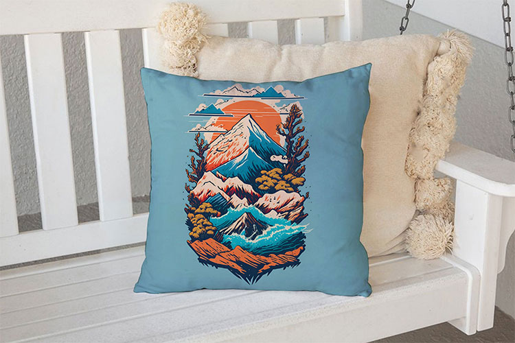 Декоративна подушка «Mountains»