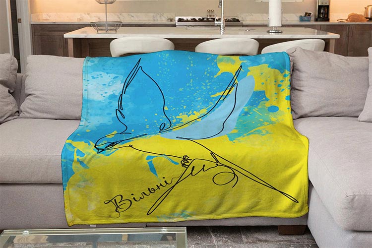 Плед «Вільні»