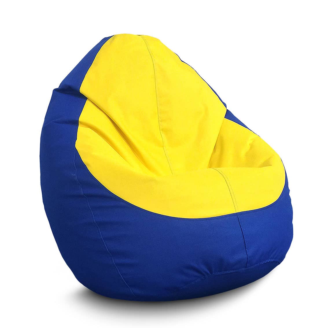 Крісло мішок груша Оксфорд Жовто-синій