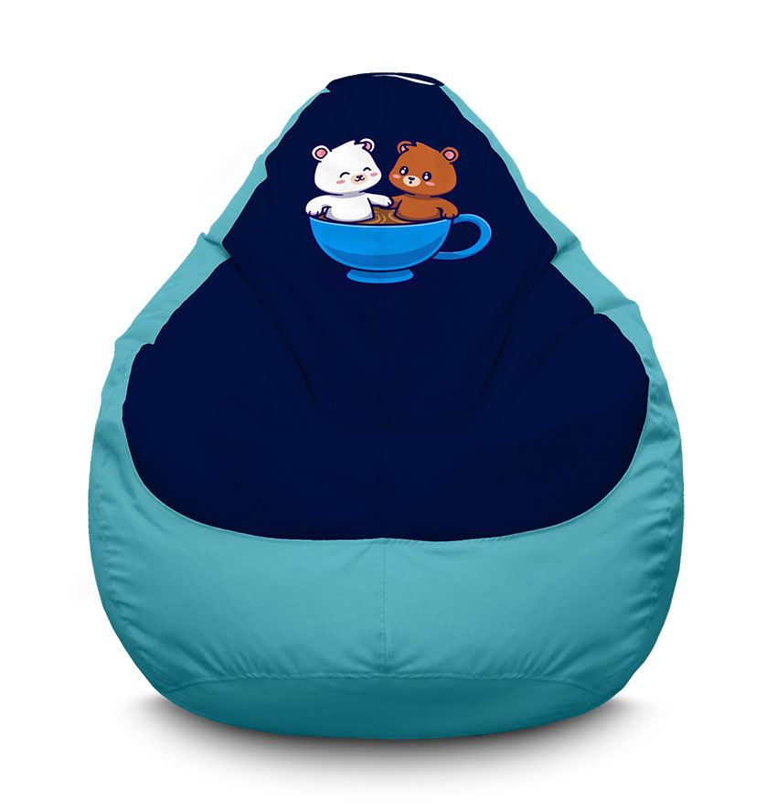 Крісло мішок Ведмедики у чашці. Oxford
