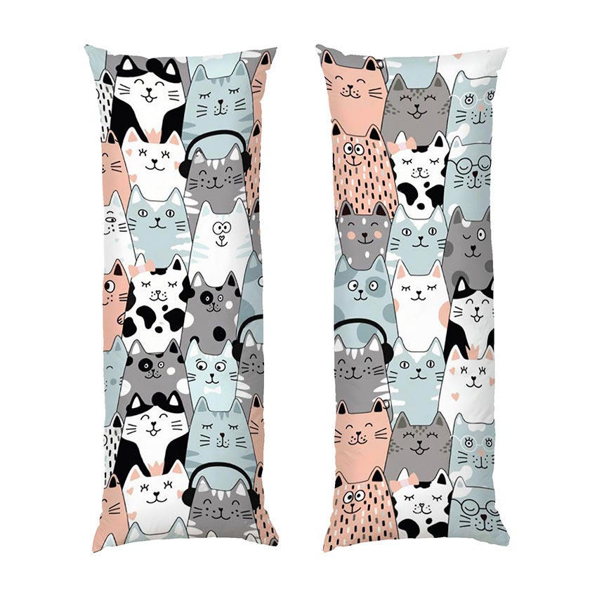 Котики у навушниках. Патерн