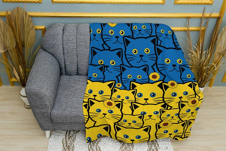 Плед «Українські кошенята»