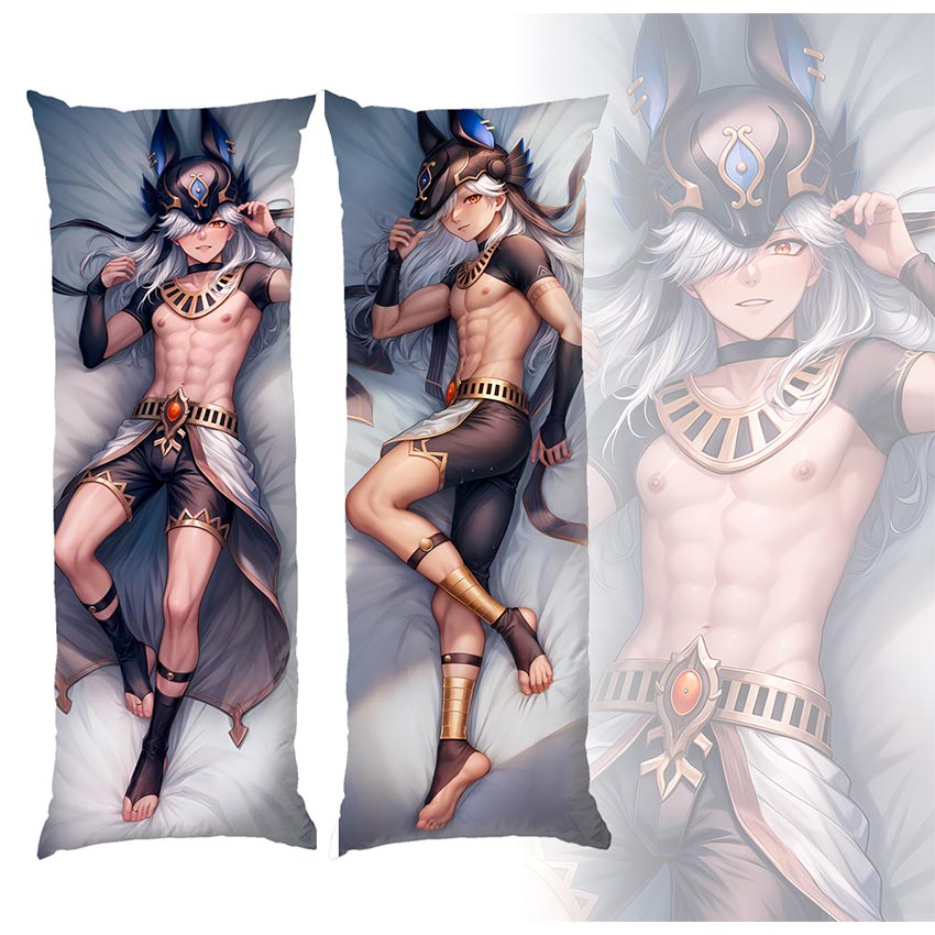 Дакімакура подушка для обіймів «Genshin Impact Cyno»