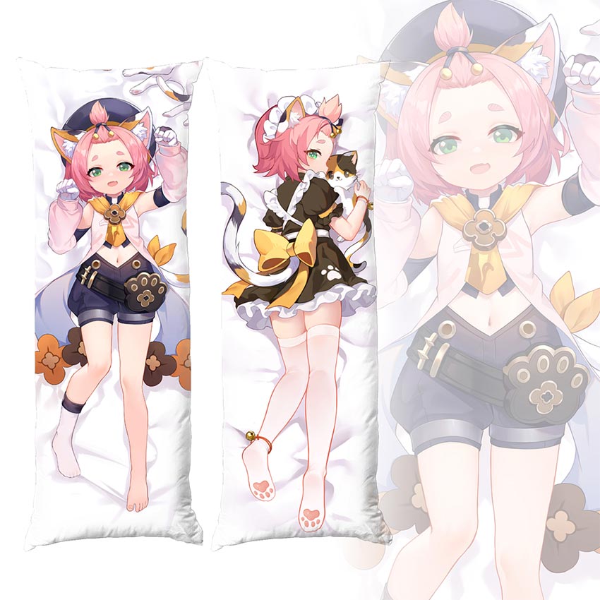 Дакімакура подушка для обіймів «Genshin Impact Diona»