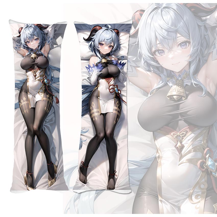 Дакімакура подушка для обіймів «Genshin Impact Ganyu»