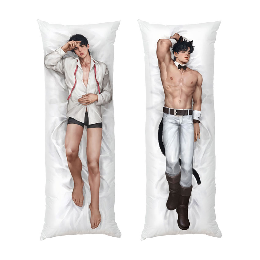 Дакімакура «Неймовірні пригоди ДжоДжо. Джонатан Джостар. JoJo's Bizarre Adventure. Jonathan Joestar» 2