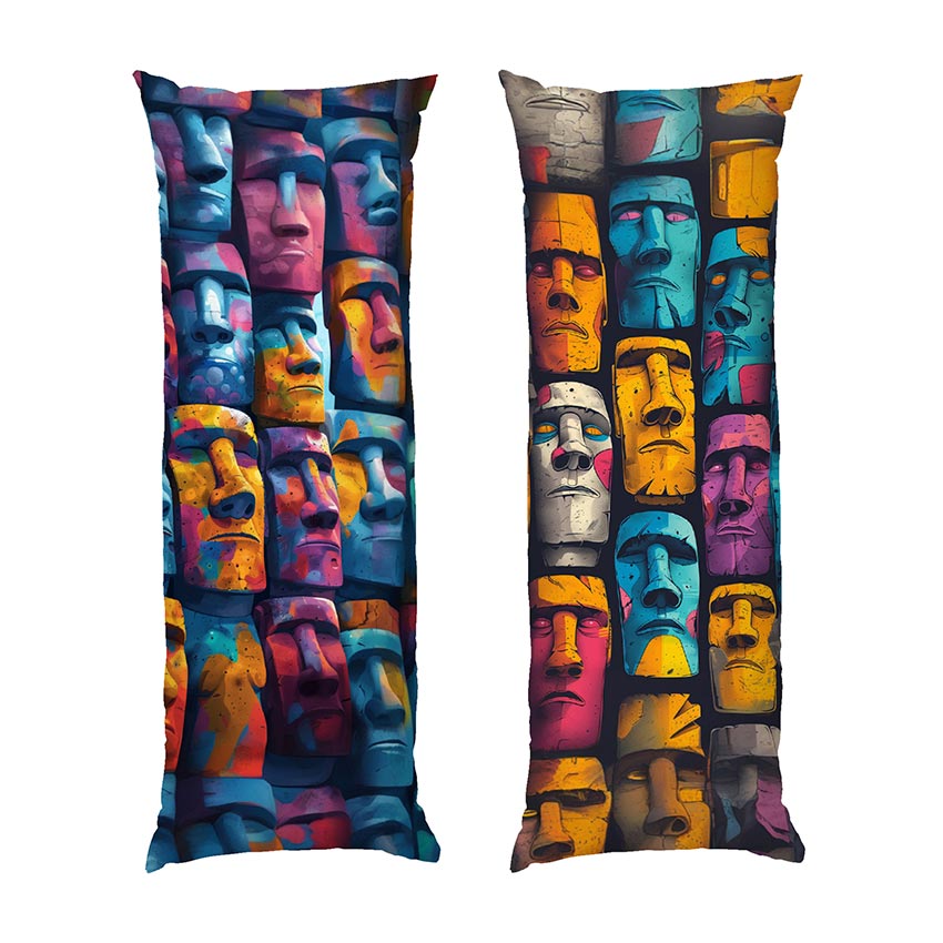 Дакімакура «Обличчя. Пам'ятники. Faces. Monuments»