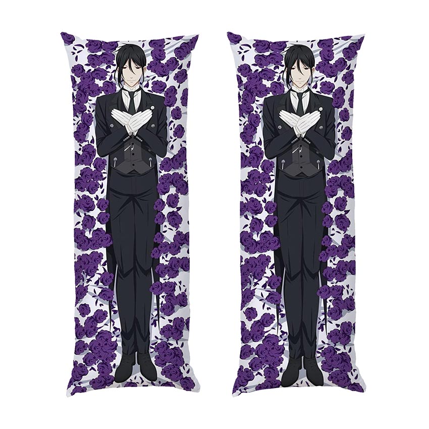 Дакімакура «Себастьян. Аніме. Манга. Темний дворецький. Sebastian. Anime. Manga. Black Butler»