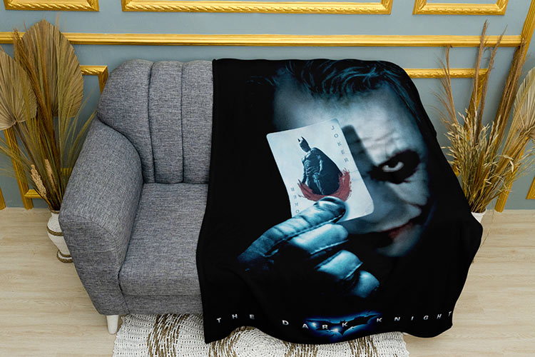 Плед «Джокер. Темний Лицар. Бетмен. Joker. The dark knight. Batman»