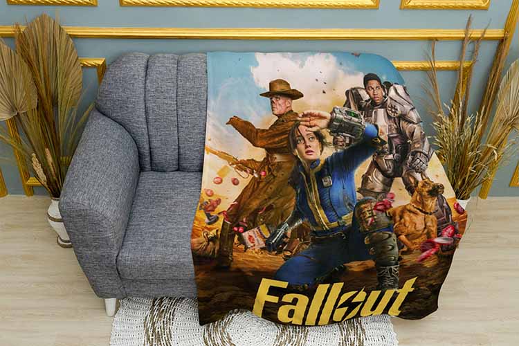 Плед «Фоллаут. Гра. Персонажі. Fallout. Game. Characters» купити в ...