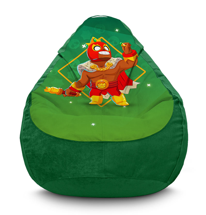 Король-Ель-Прімо.-Бравл-Старс.-Флок.-King-El-Primo.-Brawl-Stars.-Flock