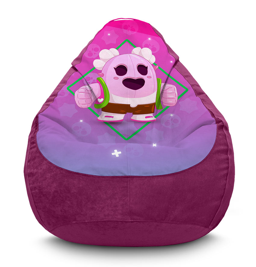 Сакура-Спайк.-Бравл-Старс.-Флок.-Sakura-Spike.-Brawl-Stars.-Flock