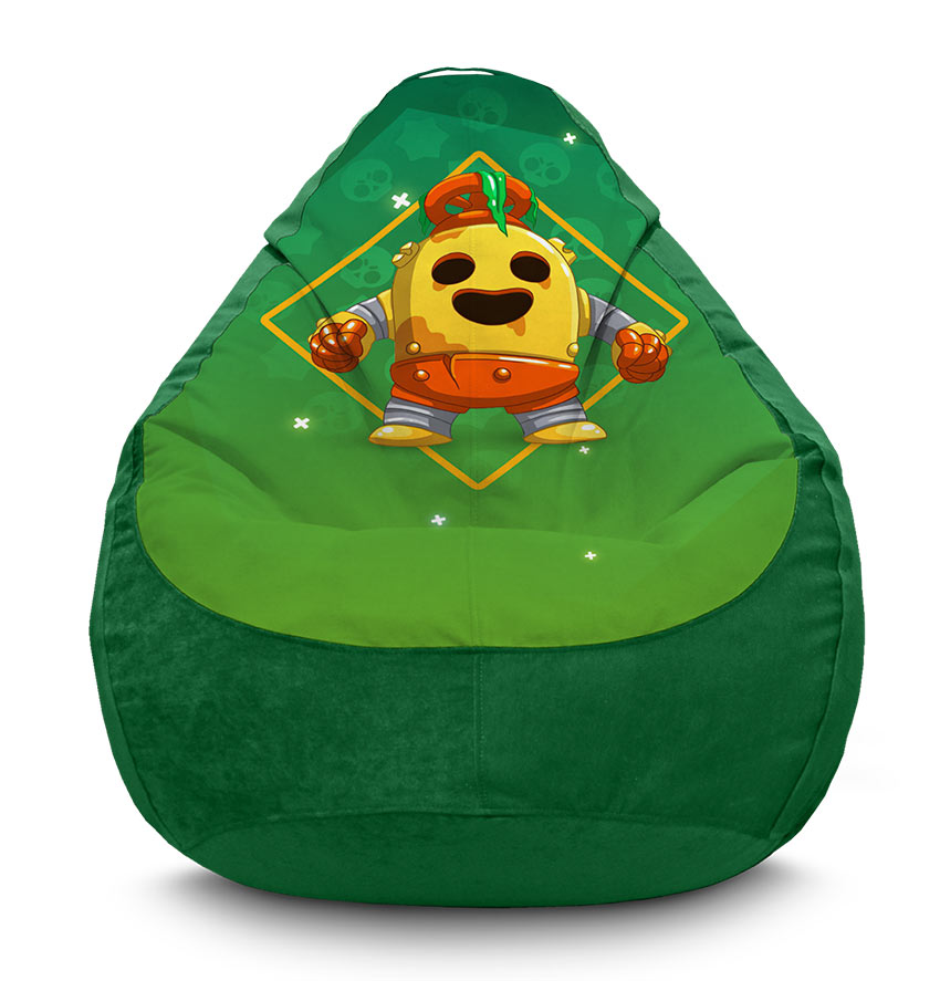 Жовтий-Спайк.-Бравл-Старс.-Флок.-Yellow-Spike.-Brawl-Stars.-Flock