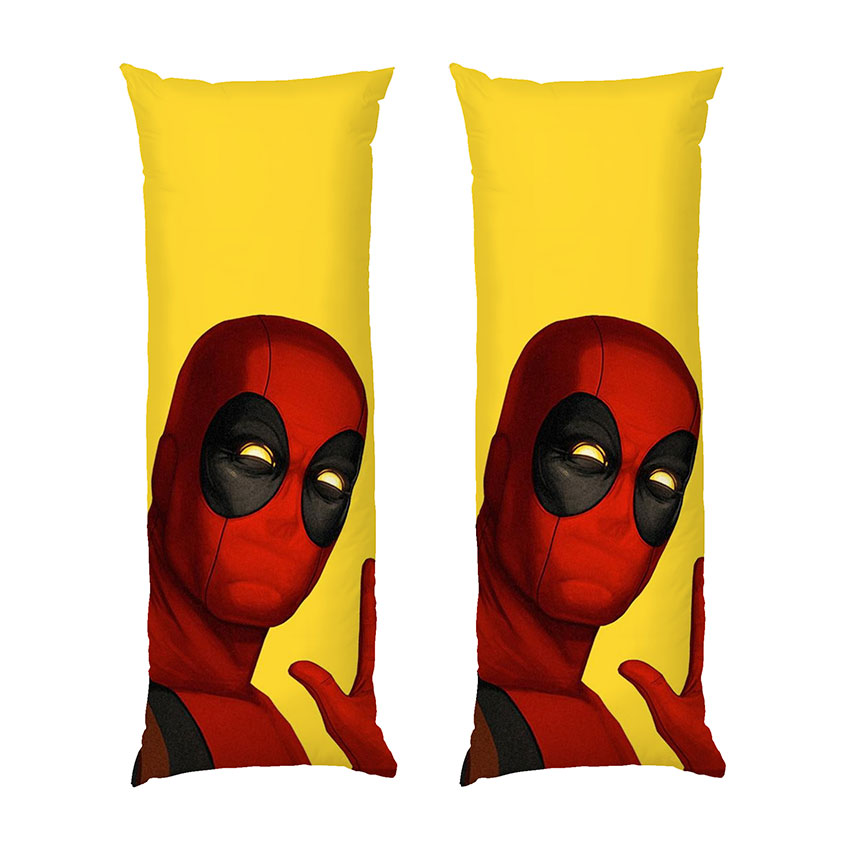 Дедпул-на-жовтому-фоні.-Deadpool-on-the-yellow-background