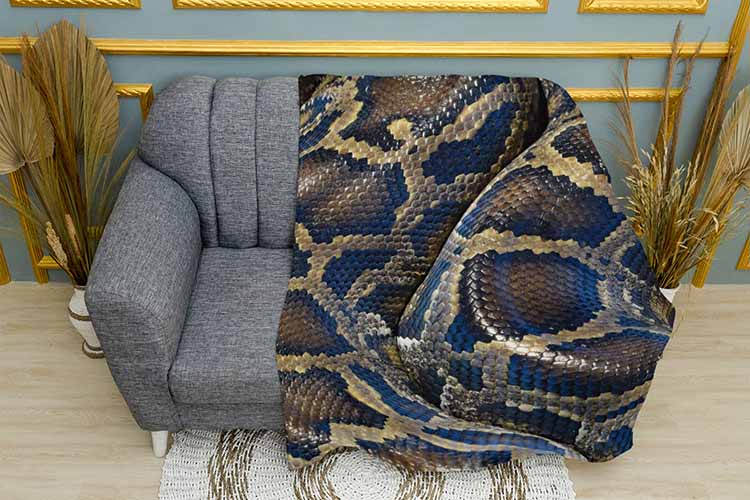 Плед «Гарна шкіра змії. Beautiful snakeskin»