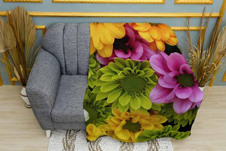 Плед «Гарні квіти. Beautiful flowers»