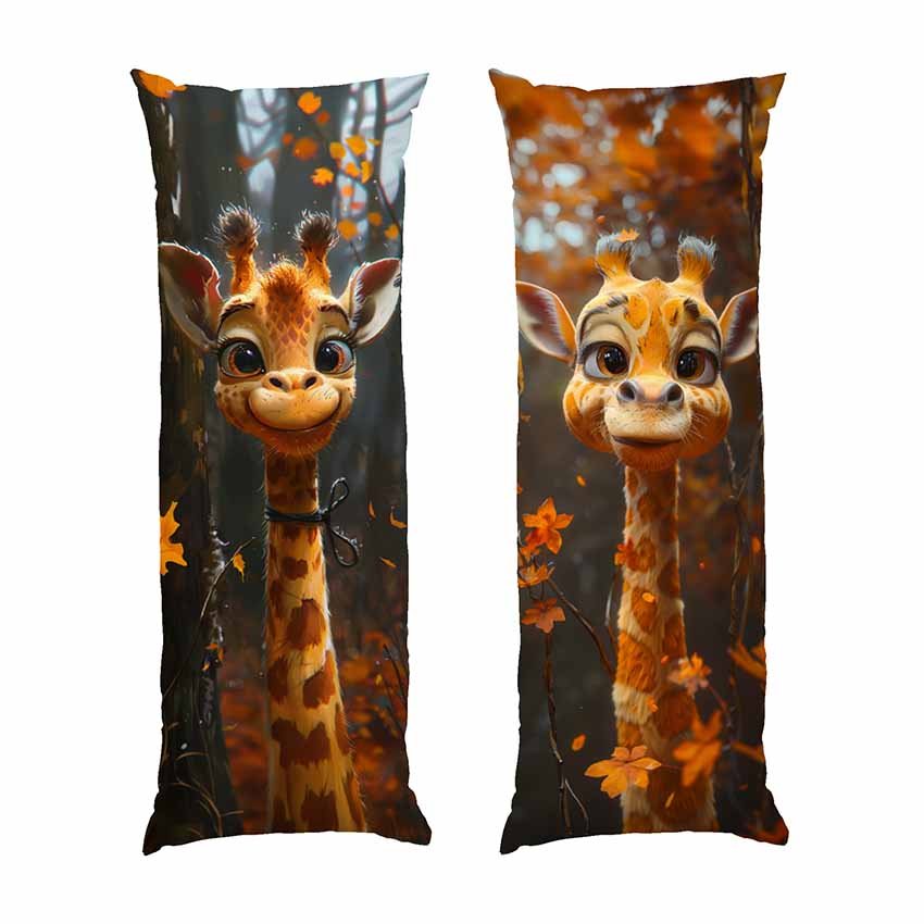 Веселий мультяшний жираф. Funny cartoon giraffe