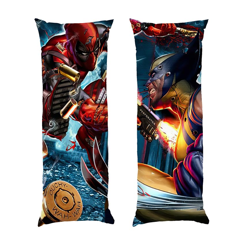 Дедпул-проти-Росомахи.-Битва.-Арт.-Deadpool-vs-Wolverine.-Battle.-Art