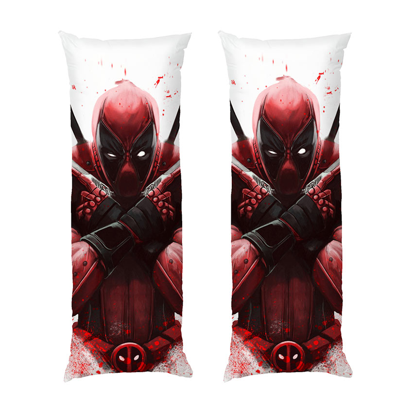 Дедпул-зі-зброєю.-Марвел.-Deadpool-with-a-gun.-Marvel