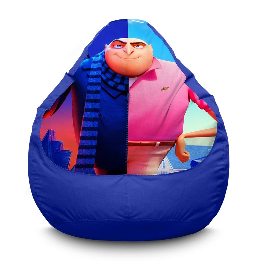 Крісло груша Нікчемний я 4. Злодій Грю. Оксфорд. Despicable Me 4. Thief Gru. Oxford