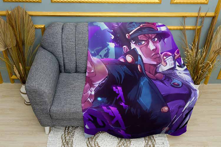 Плед «ДжоДжо. Химерні пригоди ДжоДжо. Jojo. JoJo's Bizarre Adventure»