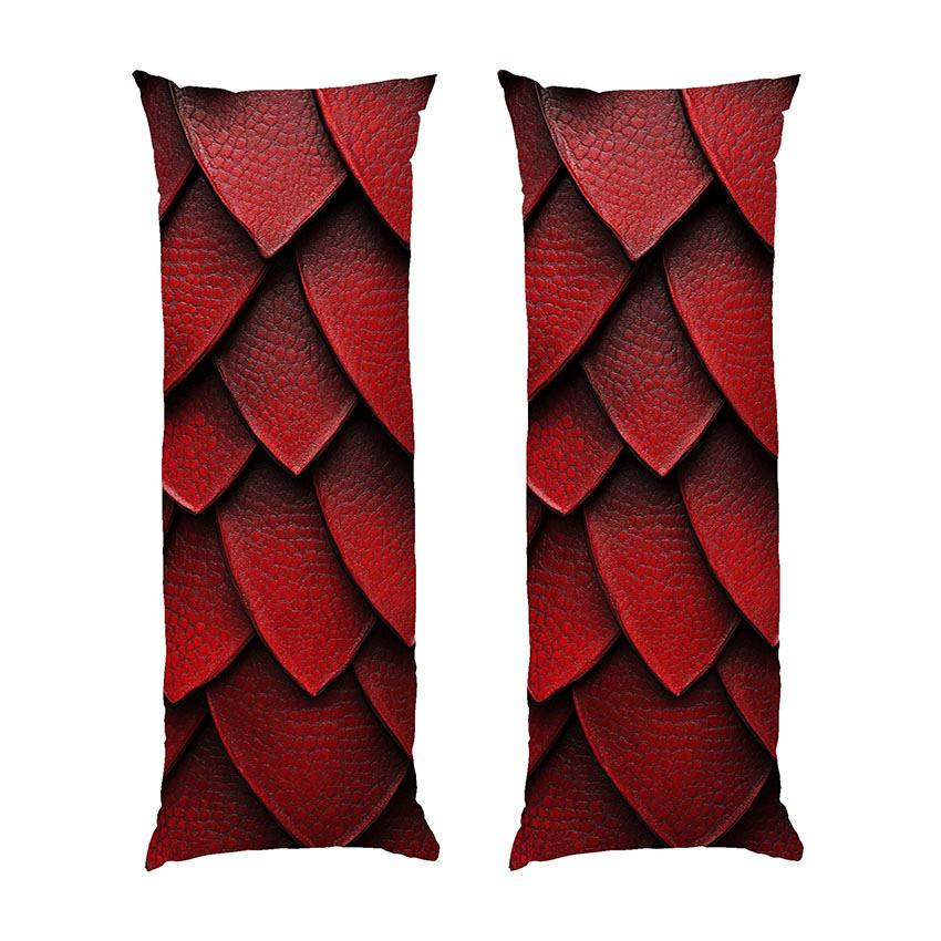 Дакімакура «Луска дракона. Жар серця. Heart of heat. Dragon scales»