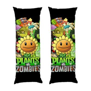 Дакімакура подушка для обіймів «Рослини проти зомбі. Армія саду. Plants vs. Zombies. Garden Army»