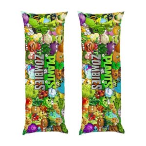 Дакімакура подушка для обіймів «Рослини проти зомбі. Весела Битва. Plants vs. Zombies. Fun Battle»