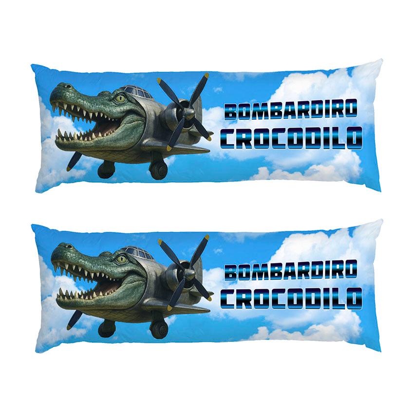 Дакімакура. Бомбардиро Крокодило. Монстр у небі. Bombardiro Crocodilo. Sky Monster