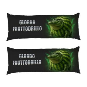 Дакимакура подушка для объятий «Глорбо Фруттодрилло. Мемный зверь. Glorbo Fruttodrillo. Meme Beast»