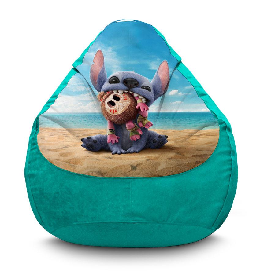 Крісло «Ліло і Стіч. Пляжний Стіч. Lilo and Stitch. Beach Stitch. Flock»