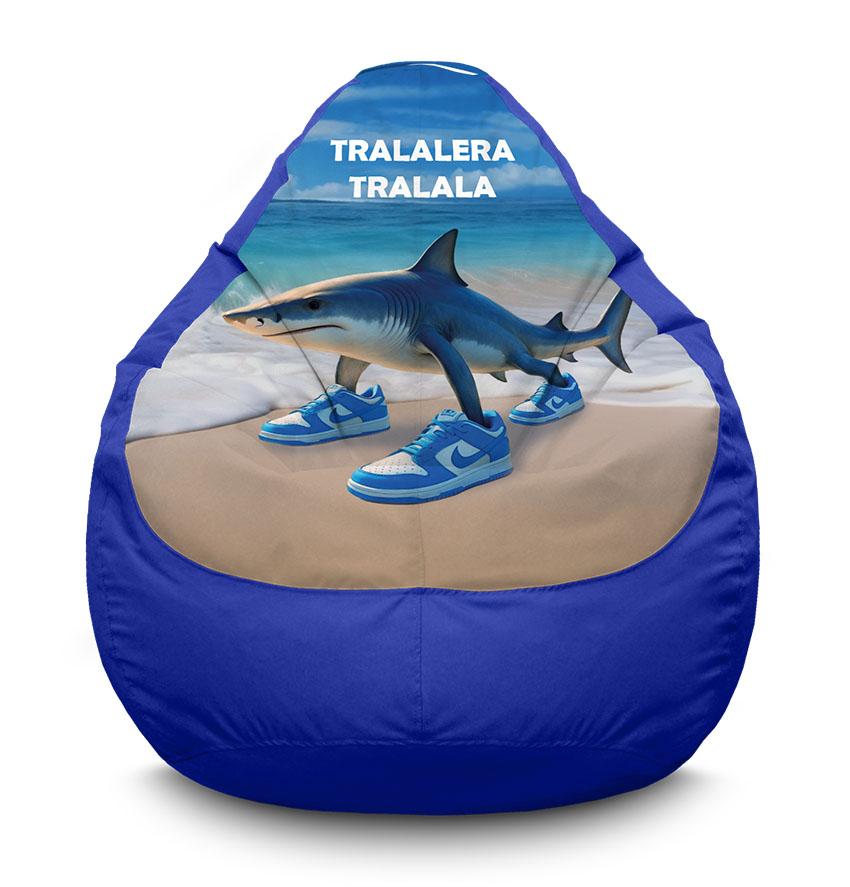 Крісло «Тралалеро Тралала. Акула. Мем. Trallallero Trallalla. Shark. Meme. Oxford»