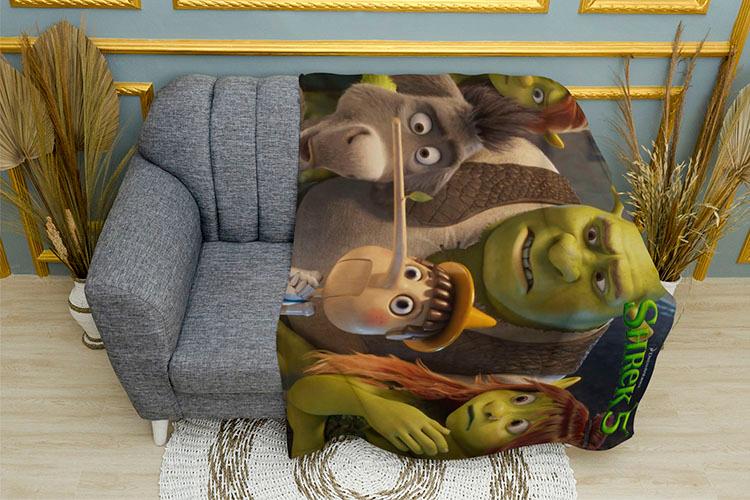 Плед «Казковий Світ. Шрек 5. Fairy Tale World. Shrek 5»