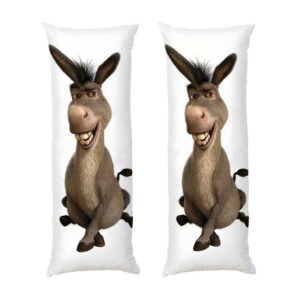 Дакімакура подушка для обіймів «Кумедний Осел. Шрек. Funny Donkey. Shrek»