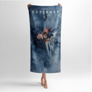 Рушник з принтом «Супермен. Крижане небо. Superman. Frozen Sky»