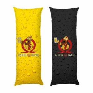 Дакімакура подушка для обіймів «Гомер з пивом. Кратос. Homer with Beer. Kratos»