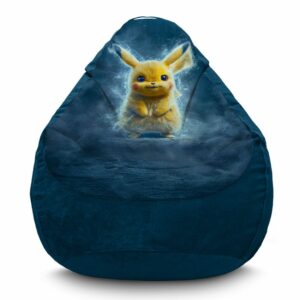 Кресло мешок «Энергия Пикачу. Pikachu Energy. Flock»