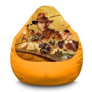 Кресло мешок «Индиана Джонс. Карта историй. Indiana Jones. Story Map. Oxford»