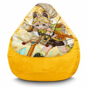 Кресло мешок «Качина. Игра. Геншин Импакт. Kachina. Game. Genshin Impact. Flock»